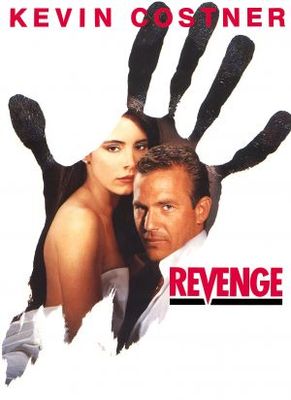 Revenge movie poster (1990) wood print