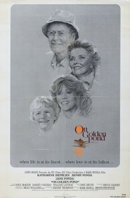 On Golden Pond movie poster (1981) wooden framed poster
