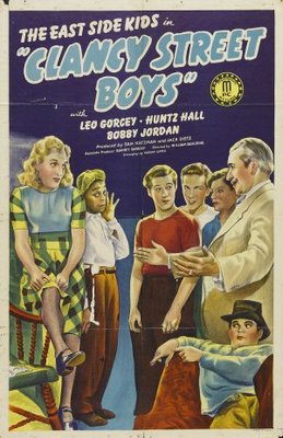 Clancy Street Boys movie poster (1943) metal framed poster