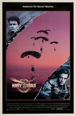 Navy Seals movie poster (1990) poster with hanger