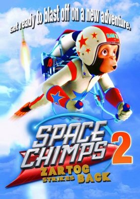 Space Chimps 2: Zartog Strikes Back movie poster (2010) pillow
