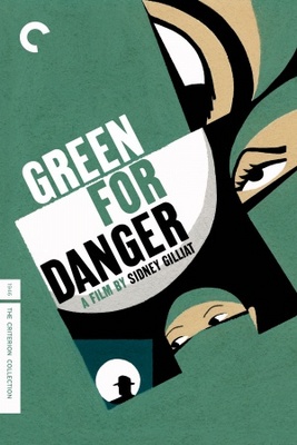Green for Danger movie poster (1946) pillow