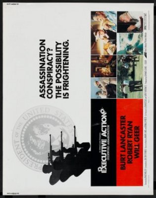 Executive Action movie poster (1973) wooden framed poster