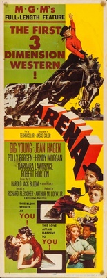 Arena movie poster (1953) metal framed poster