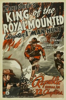 King of the Royal Mounted movie poster (1940) poster with hanger
