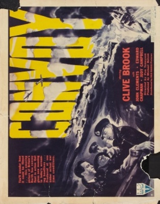 Convoy movie poster (1940) canvas poster