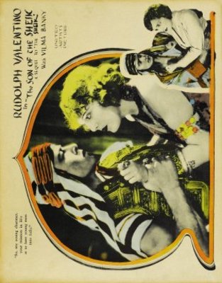 The Son of the Sheik movie poster (1926) wooden framed poster
