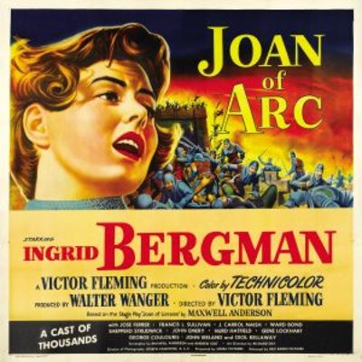 Joan of Arc movie poster (1948) pillow