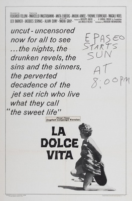 Dolce vita, La movie poster (1960) puzzle MOV_22073928