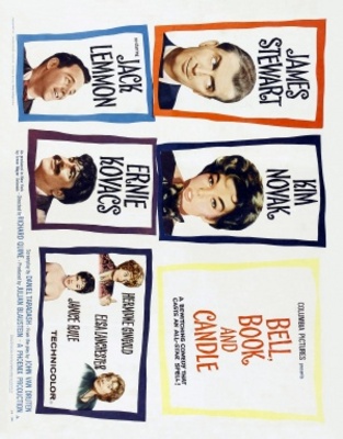 Bell Book and Candle movie poster (1958) canvas poster