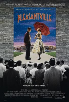 Pleasantville movie poster (1998) poster with hanger