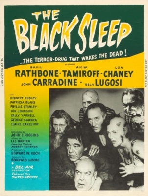 The Black Sleep movie poster (1956) canvas poster