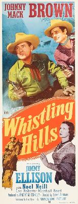 Whistling Hills movie posters (1951) wooden framed poster