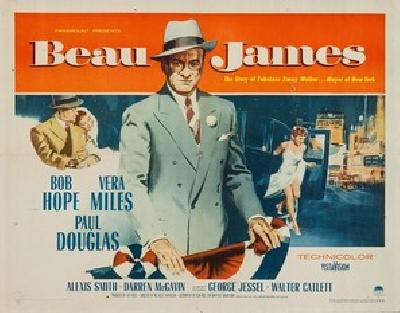 Beau James movie posters (1957) metal framed poster