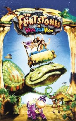 The Flintstones in Viva Rock Vegas movie posters (2000) wood print