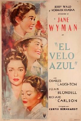 The Blue Veil movie posters (1951) canvas poster