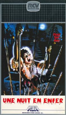 Hell Night movie posters (1981) wood print