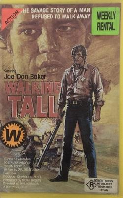 Walking Tall movie posters (1973) wooden framed poster