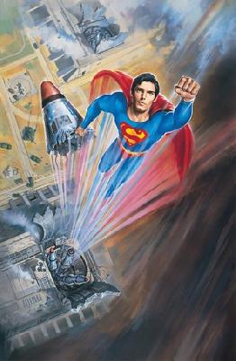 Superman IV: The Quest for Peace movie posters (1987) wood print