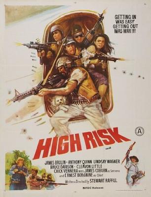 High Risk movie posters (1981) metal framed poster