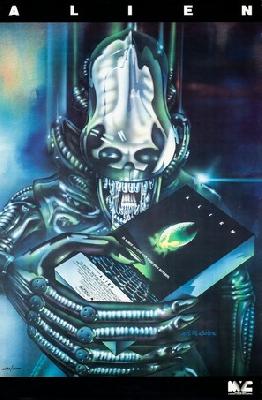 Alien movie posters (1979) Mouse Pad MOV_2229034