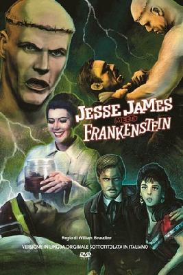 Jesse James Meets Frankenstein's Daughter movie posters (1966) metal framed poster