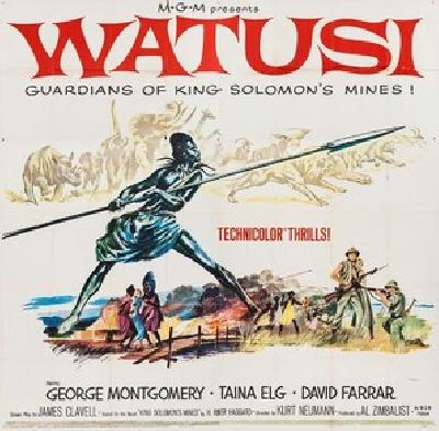 Watusi movie posters (1959) t-shirt