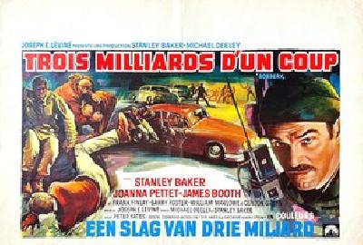 Robbery movie posters (1967) wood print
