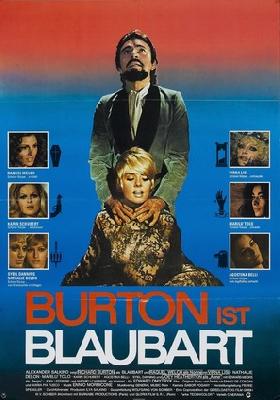 Bluebeard movie posters (1972) metal framed poster