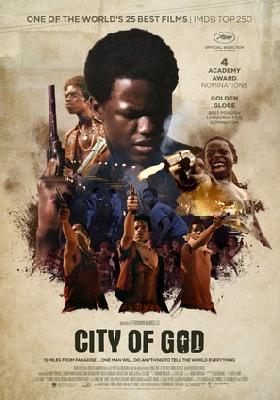 Cidade de Deus movie posters (2002) wood print