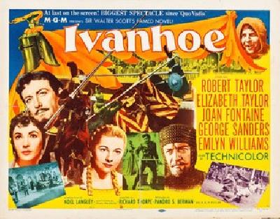 Ivanhoe movie posters (1952) poster with hanger
