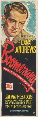 Boomerang! movie posters (1947) poster with hanger