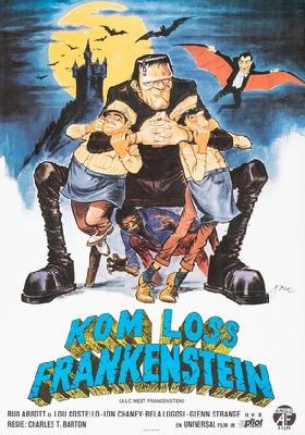 Bud Abbott Lou Costello Meet Frankenstein movie posters (1948) canvas poster