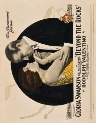 Beyond the Rocks movie poster (1922) metal framed poster