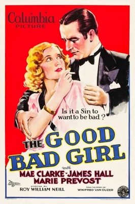 The Good Bad Girl movie poster (1931) pillow