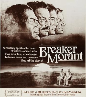 'Breaker' Morant movie posters (1980) poster with hanger