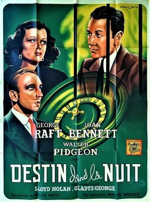 The House Across the Bay movie posters (1940) canvas poster