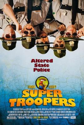 Super Troopers movie posters (2001) wood print