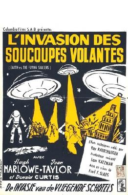 Earth vs. the Flying Saucers movie posters (1956) poster