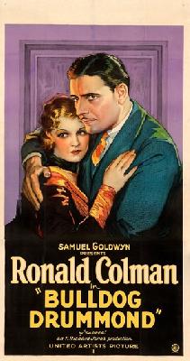 Bulldog Drummond movie posters (1929) pillow