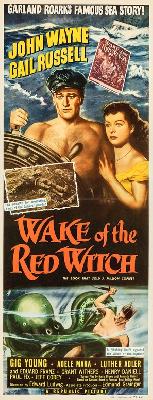 Wake of the Red Witch movie posters (1948) wood print