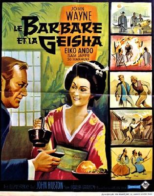 The Barbarian and the Geisha movie posters (1958) wooden framed poster