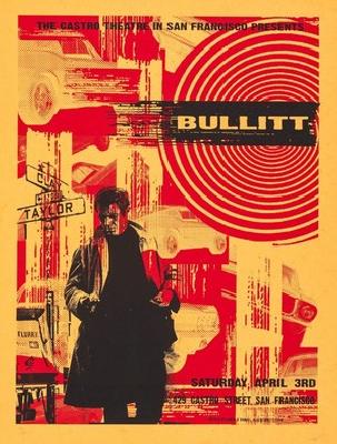 Bullitt movie posters (1968) Stickers MOV_2231679