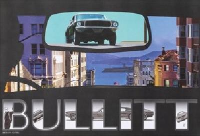 Bullitt movie posters (1968) Stickers MOV_2231868
