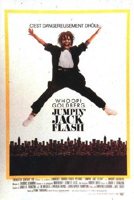 Jumpin' Jack Flash movie posters (1986) hoodie