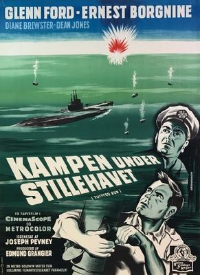Torpedo Run movie posters (1958) wooden framed poster