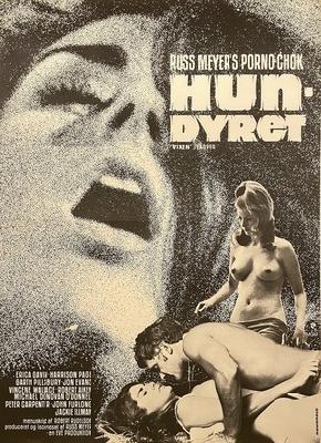 Vixen! movie posters (1968) wooden framed poster