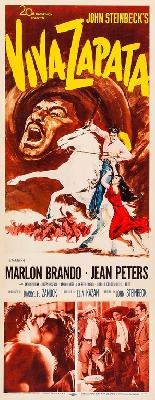 Viva Zapata! movie posters (1952) metal framed poster