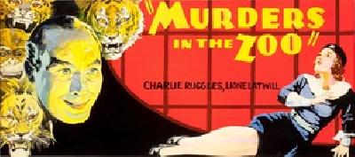 Murders in the Zoo movie posters (1933) wood print