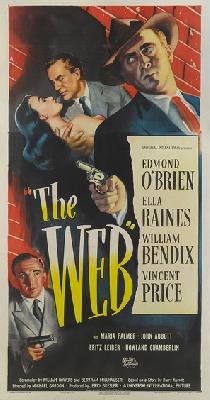 The Web movie posters (1947) wood print